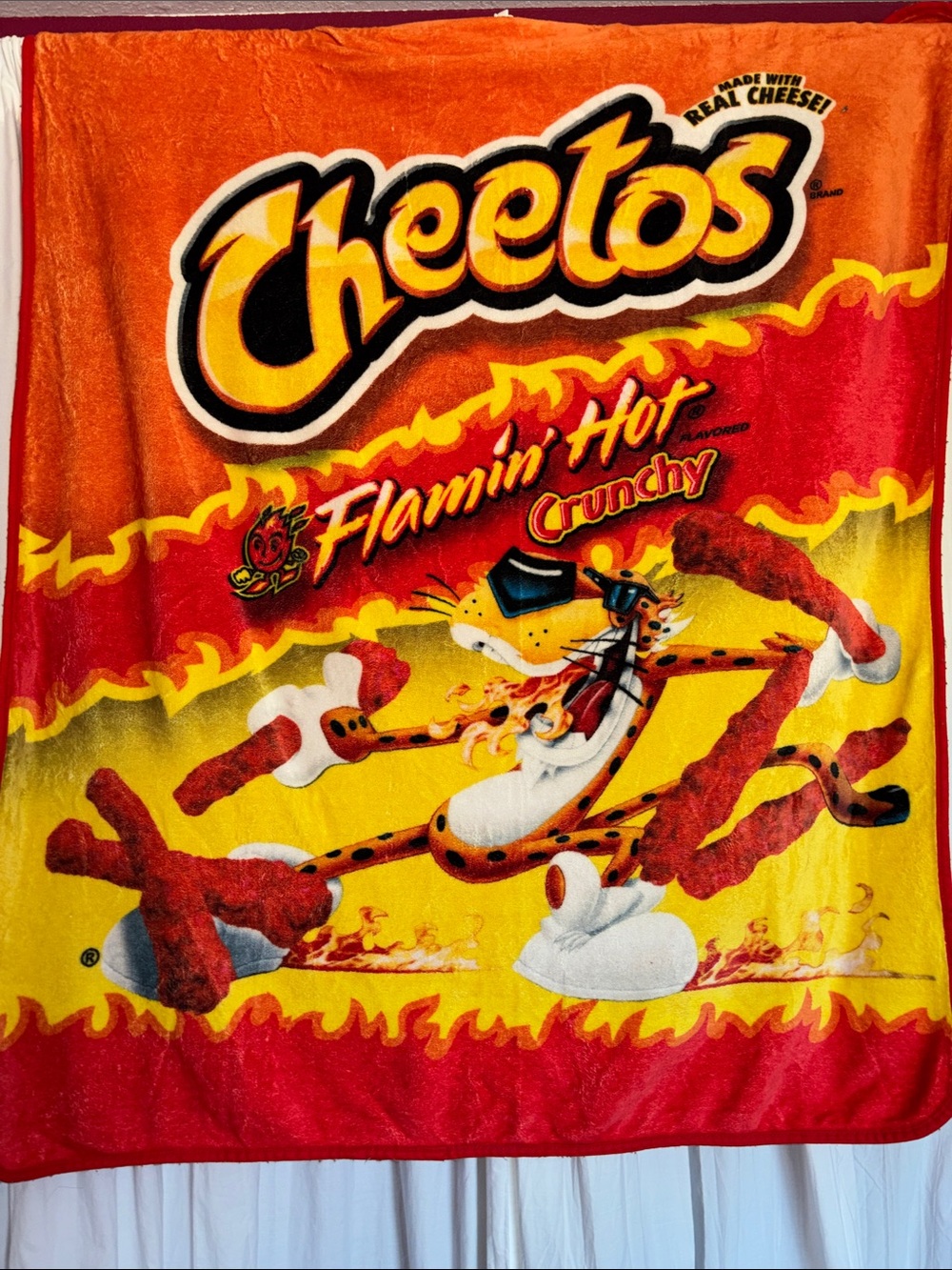 Flamin' Hot Cheetos Blanket